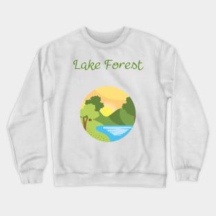 City Of Lake Forest Crewneck Sweatshirt